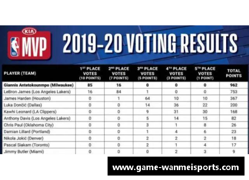 完美体育官方网站球员选票mvp：深入解析背后的投票过程 - 副本